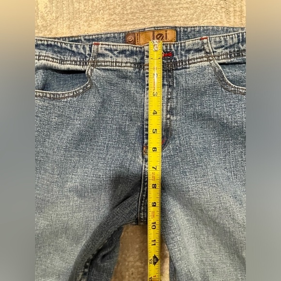 Vintage LEI Throwback Denim Jeans Flare Leg Size 11 Lighter Wash Y2K - Picture 3 of 9